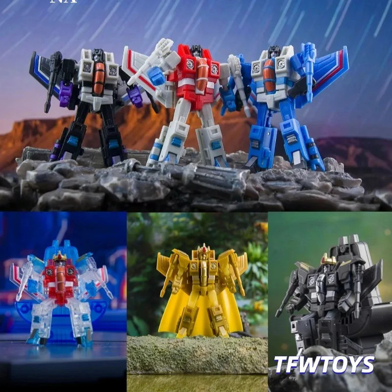 [พร้อมสต็อก] Dr.Wu DW-E09 STAR FEAR E-12 BLUE THUNDER E-15 DARK SKY MINI Action Figure 5cm E09G/T/D 