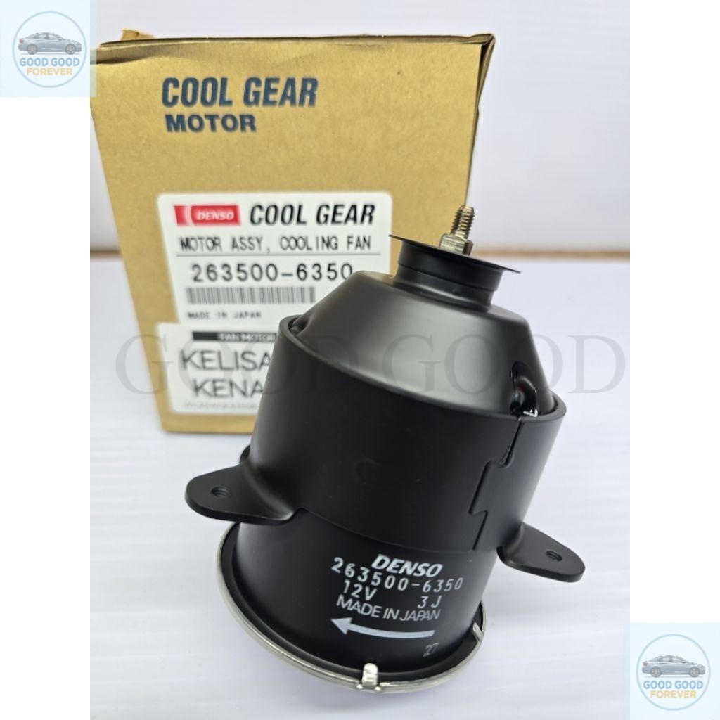 !!️ บริษัท เด็นโซ่ !!️ มอเตอร์พัดลมหม้อน้ํา WAJA PERODUA KENARI KELISA PERSONA NISSAN C22 (263500-63