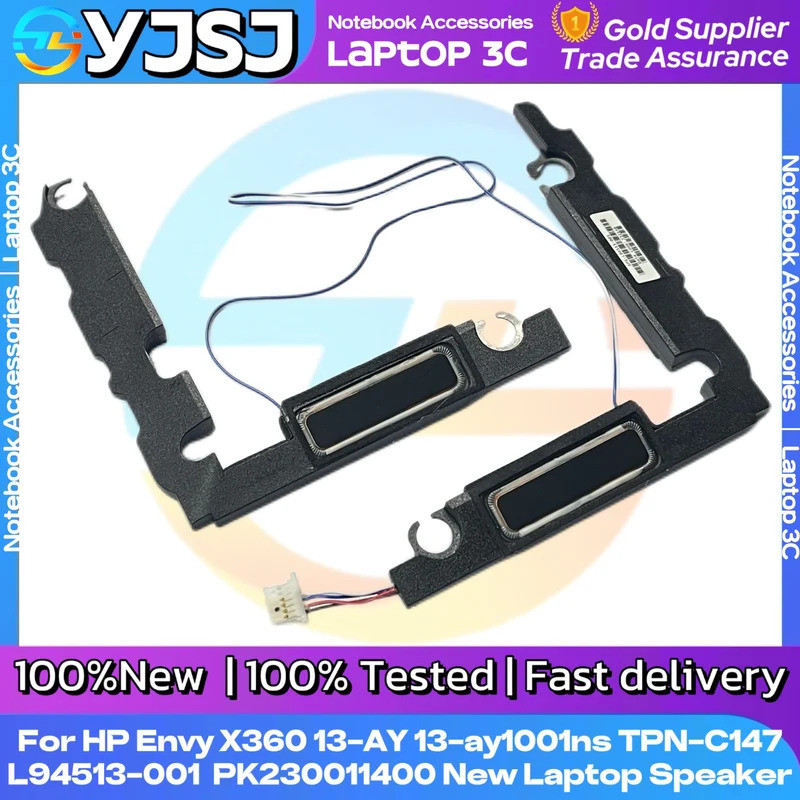 ใหม่แล็ปท็อปลําโพงลําโพงในตัวสําหรับ HP Envy X360 13-AY 13-ay1001ns TPN-C147 L94513-001 PK230011400