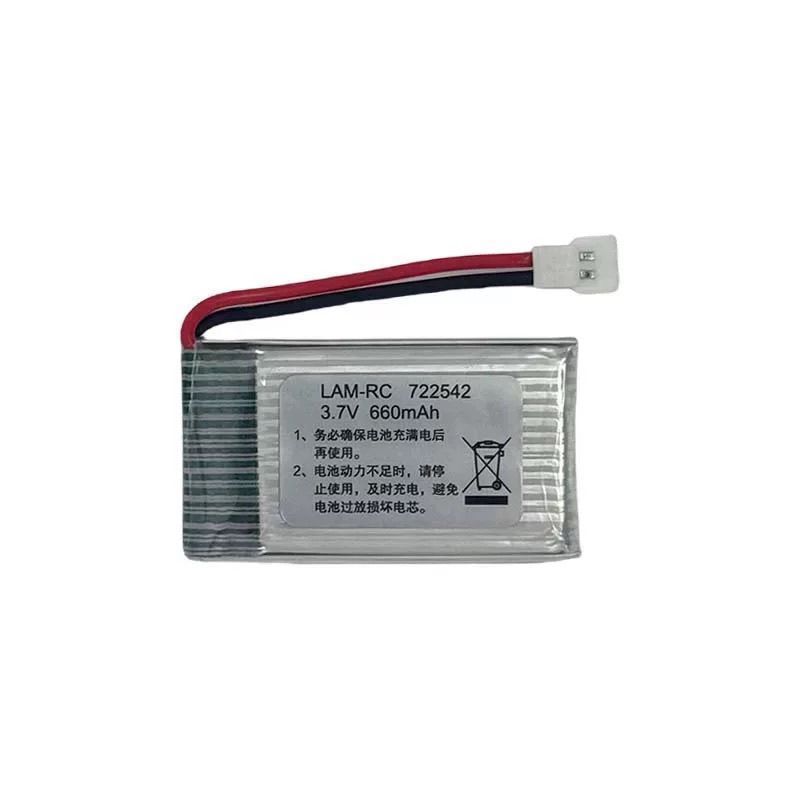 1S 3.7V Dandelion L120 แบตเตอรี่ลิเธียม Gilang Blue Starfish 100x แบตเตอรี่722542 660mah 25C