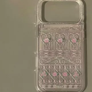 Ins Retro Rose กรอบประตูเหมาะสําหรับ Apple 17/16/15/14 เคสโทรศัพท์ 13 สาวหัวใจ 12 พรีเมี่ยม 11 Niche xr เคสโทรศัพท์