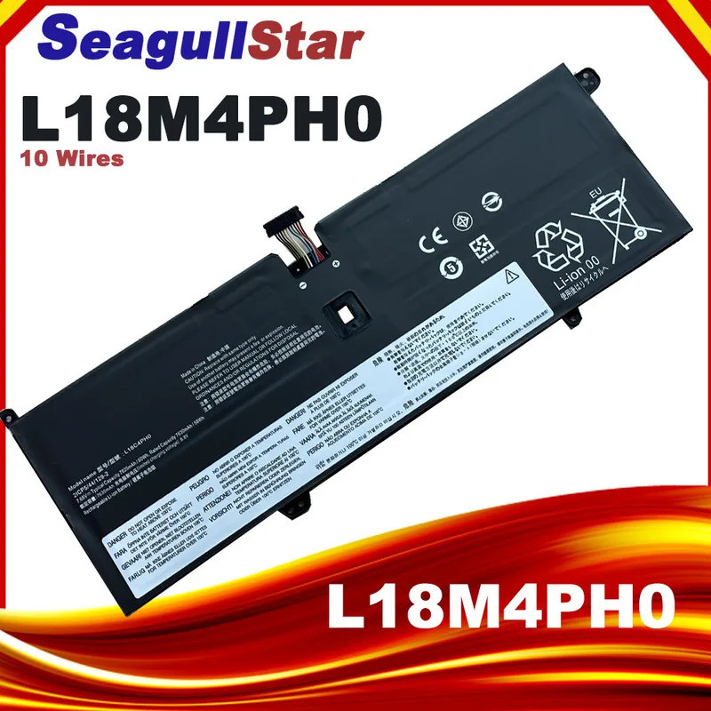 L18M4PH0 แบตเตอรี่แล็ปท็อปสําหรับ Lenovo โยคะ C940 14,C940-14IIL,C940 2-in-1 14 นิ้ว,C940-14IIL(81Q9