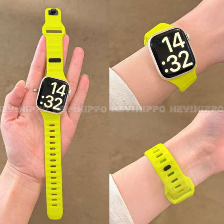 ออกแบบใหม่สายรัดแนวทแยงเหมาะสําหรับ ฉันดู 49/46/45/44/42/41/40/38 มม.เรืองแสงสีเขียวสายกีฬาสําหรับ ฉันดู 11/10/9/8/7/6/5/4/3/1