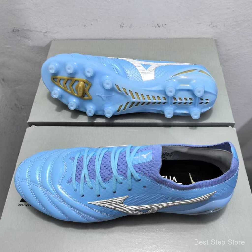 Mizuno Morelia Neo IV BATE Made In Japan FG รองเท้าฟุตบอล รองเท้าฟุตบอลกันลื่นและทนทาน OQ8H