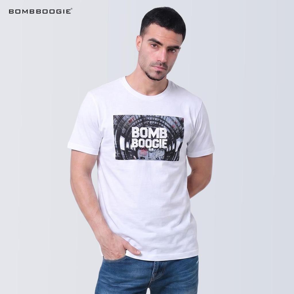 เสื้อยืด Bombboogie Mens Espar Slimfit 12G19B4WT