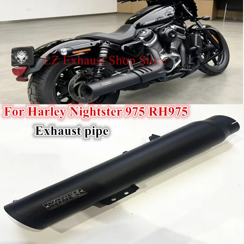 สําหรับ Harley Nightster 975 RH975 RH975S 975 พิเศษ RH 975 975S ดัดแปลงท่อไอเสียที่ถอดออกได้ DB Kill