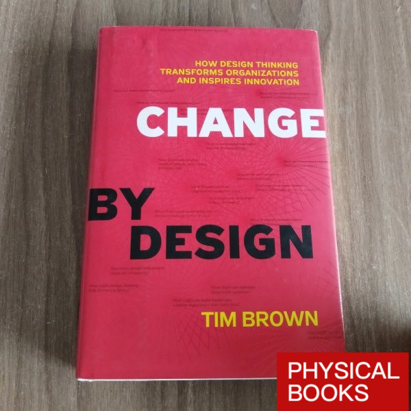 精 หนังสือภาษาอังกฤษ CHANGE BY DESIGN HH มือสอง
