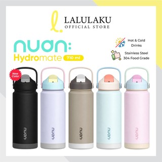 Tumbler Nuan Hydromate 710ml Botol Minum Stainless 304 Tahan Panas Dingin Vacuum BPA Free Anti Bocor