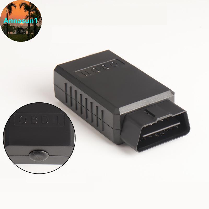 Annasun Universal OBD2 Connector 12V ปลั๊กชาย 6Pin 16Pin Shell Soet เครื่องมือวินิจฉัยแบบพกพาสําหรับ