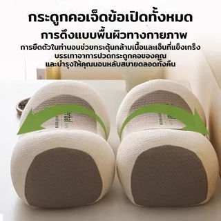 หมอนหัว หมอนบัควีท ช่วยนอนหลับ ป้องกันกระดูกสันหลังส่วนคอ ไม่ยุบ ฮาร์ดคอร์หมอน ไส้บัควีท