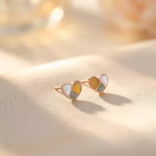 Agape Earrings ต่างหูเงินแท้ S925 [MERCELO]