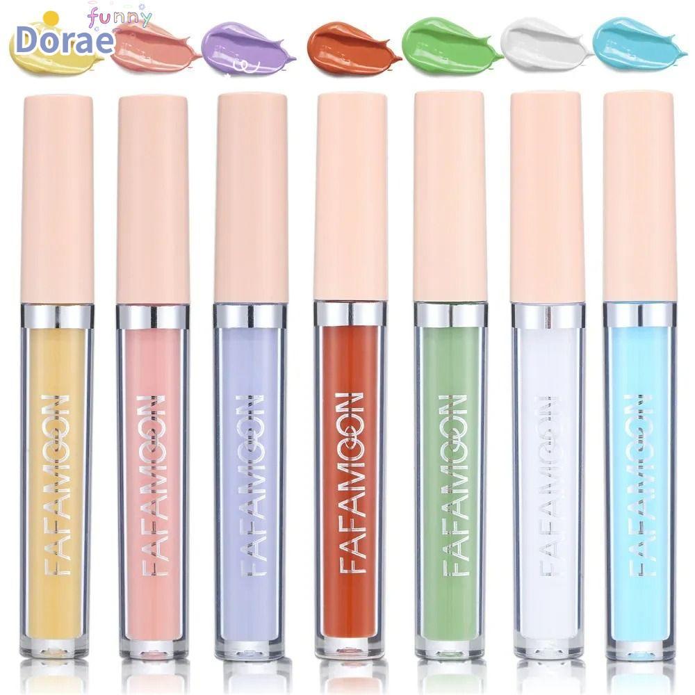 ครีมรองพื้น DORAESE, Cover Spot Acne Dark Circles Liquid CONCEALER, Full Coverage 2.5ML Face Makeup 