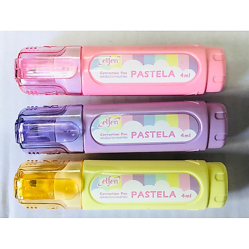 ลิขวิดเอลเฟ่น 4ml พาสเทล 1โหล
