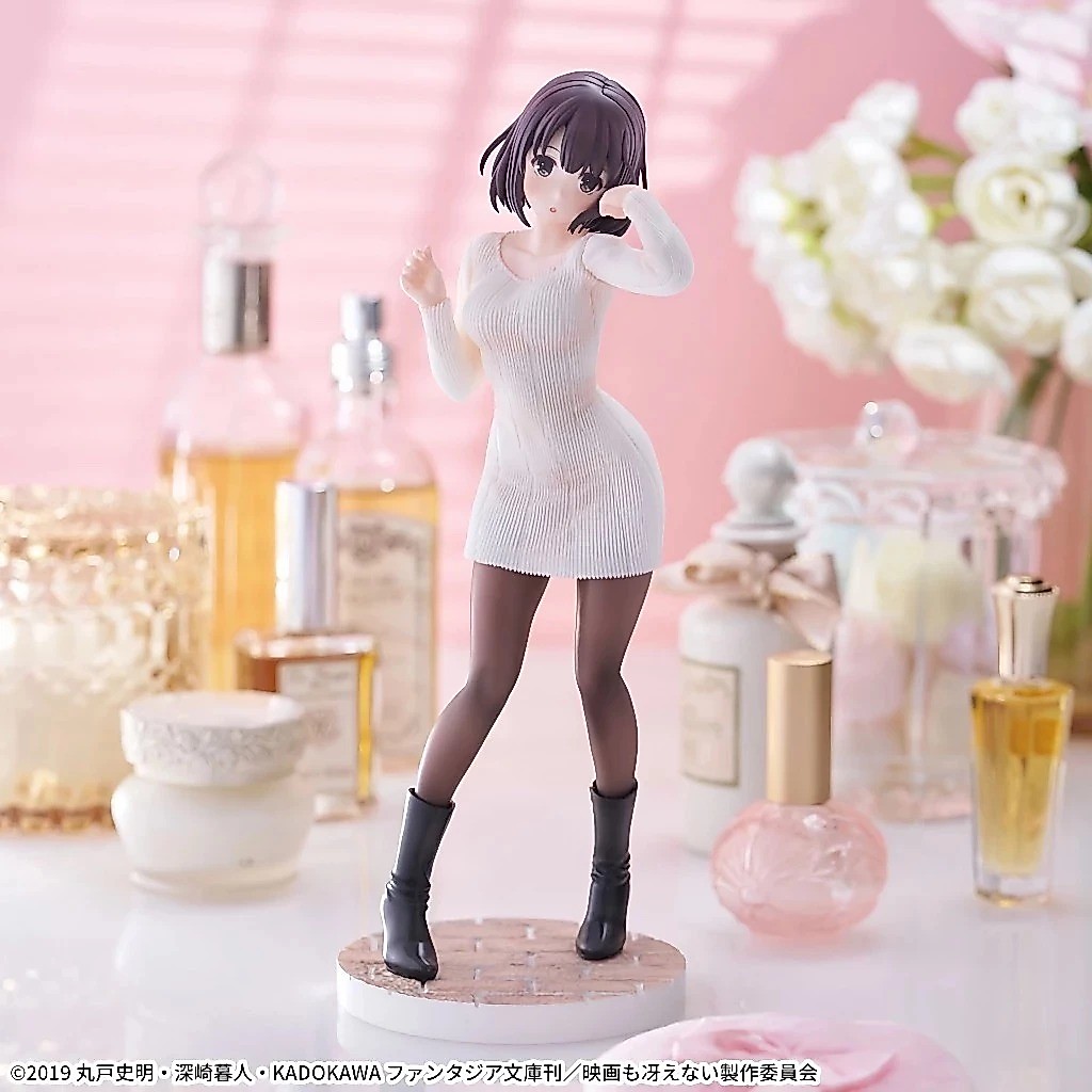 พร้อมส่ง/โมเดลคาโต้ เมงุมิ ฟิกเกอร์แท้จากญีุ่่ปุ่น มือ1/Kato Megumi - Saenai Heroine Sega Luminasta Sweater Ver.