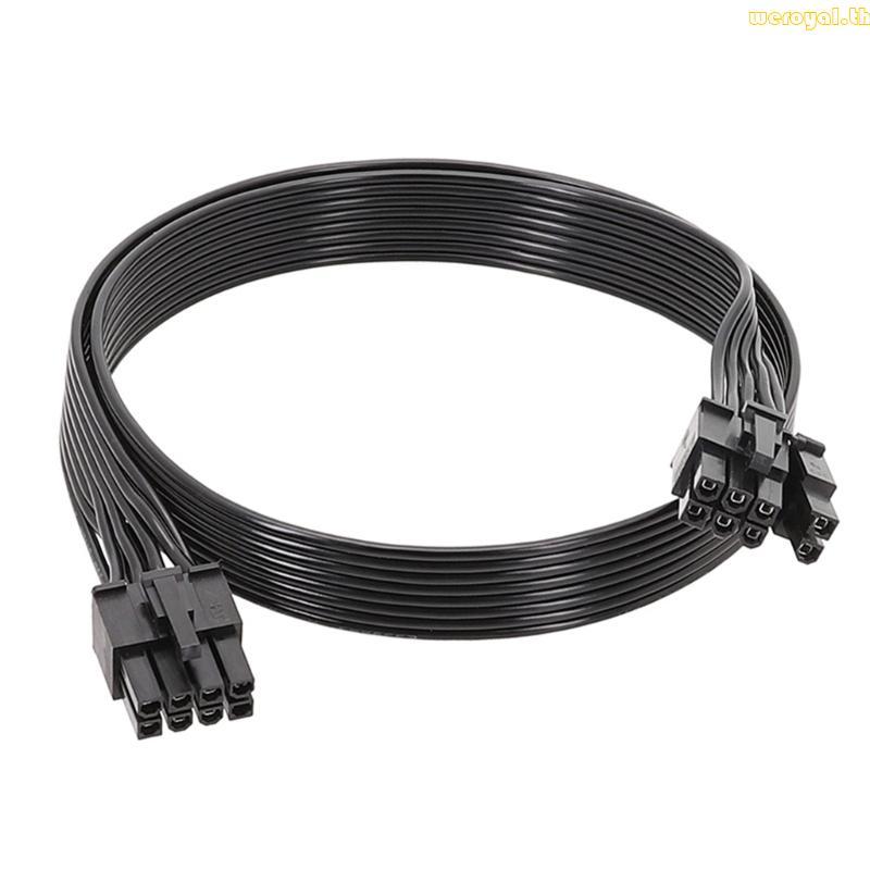 Weroyal Modular สําหรับ Corsair HX1200 HX1000 HX850 HX750 GPU PCIe 8Pin 6 + 2Pin to PCIe CPU 8Pin 18