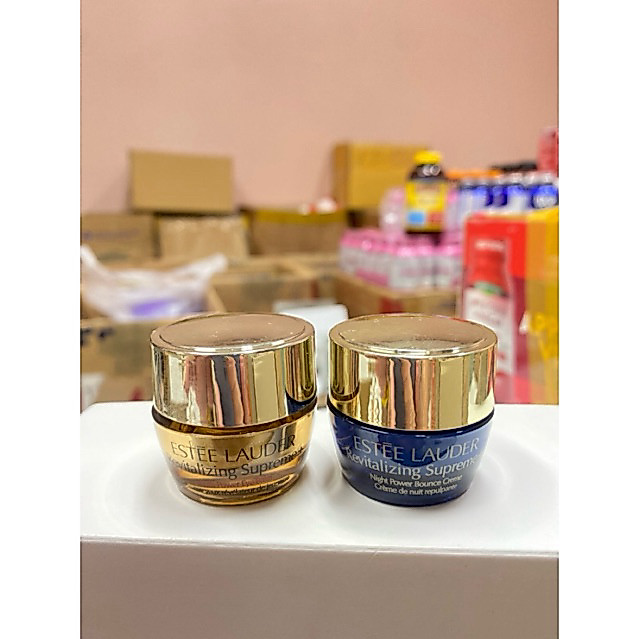 ครีมบำรุงผิวรอบดวงตา ET Revitalizing Supreme+ Youth Power Eye Balm 5ml/Supreme+ Night Power Bounce Creme7ml