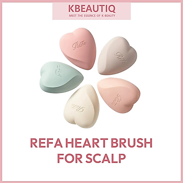 แชมพูเกาหลี REFA HEART BRUSH FOR SCALP | Korean Shampoo Hair Care แชมพู ดูแลผม จากเกาหลี