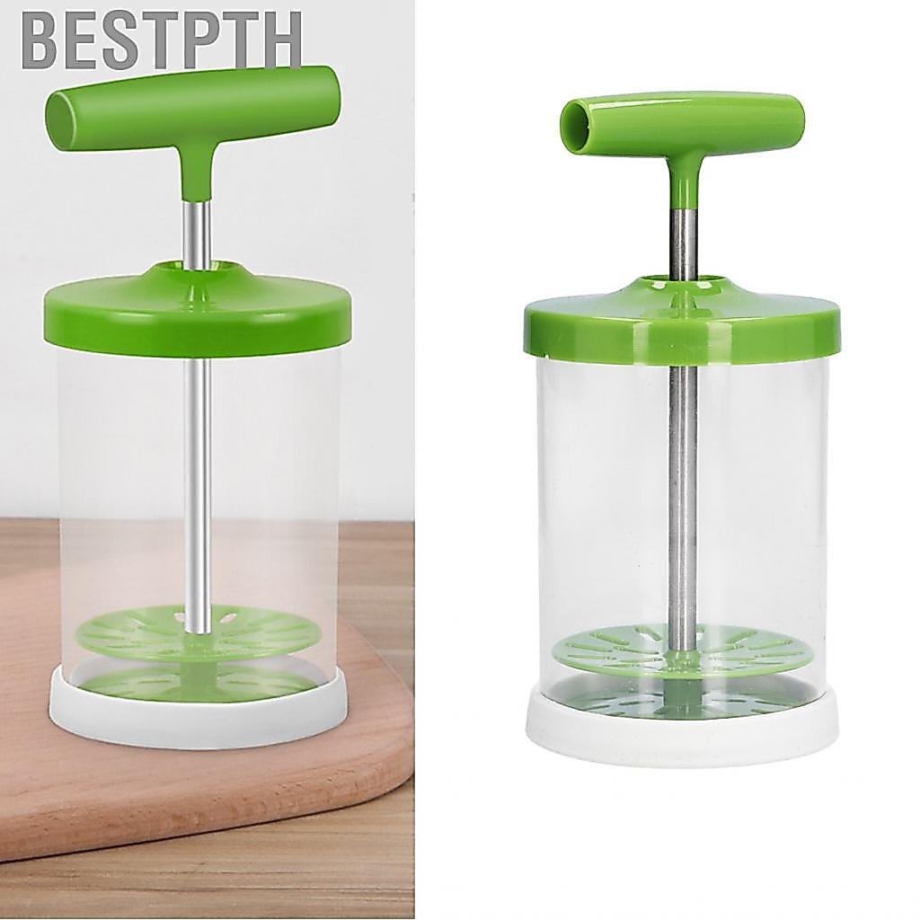 Bestpth เครื่องปั๊มมือที่ตีฟองนม DIY Manual Milk Stable สำหรับเบเกอรี่ครัวร้านเค้ก