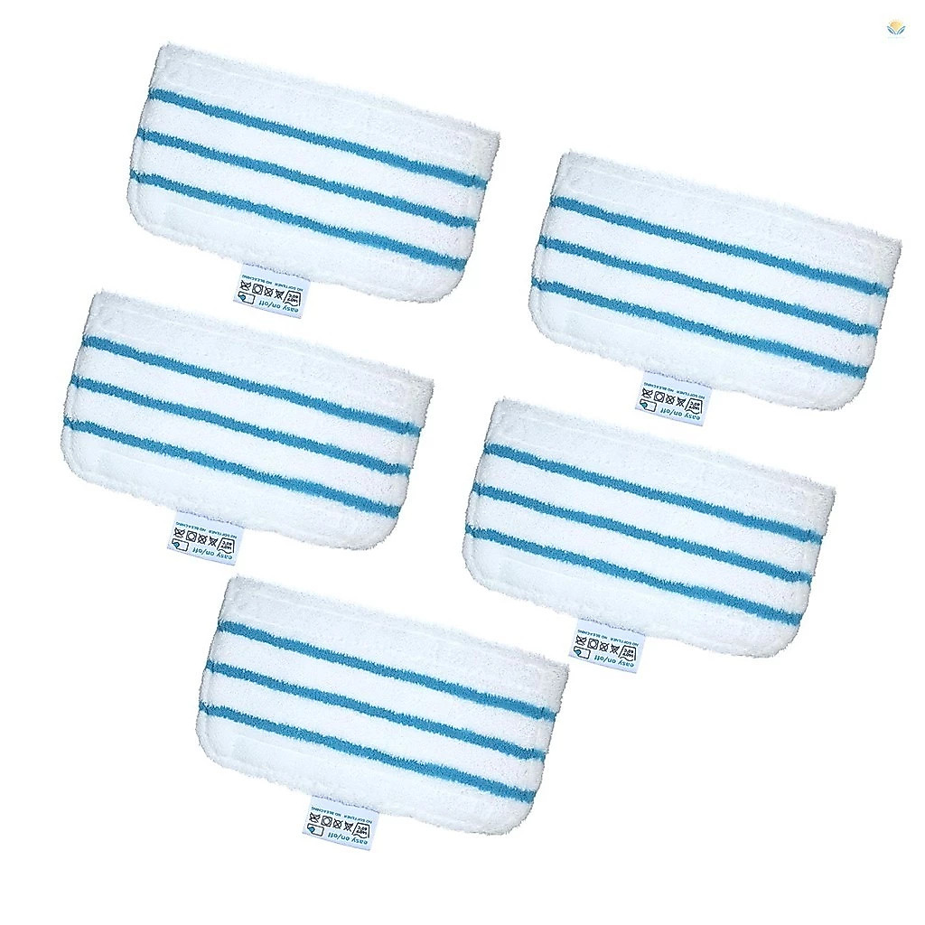 3 แพ็ค Mop Pads สําหรับสีดํา + Decker Steam Mop FSM1610/ FSM1630 ล้างทําความสะอาดได้ Mopping Pad อุปกรณ์เสริม