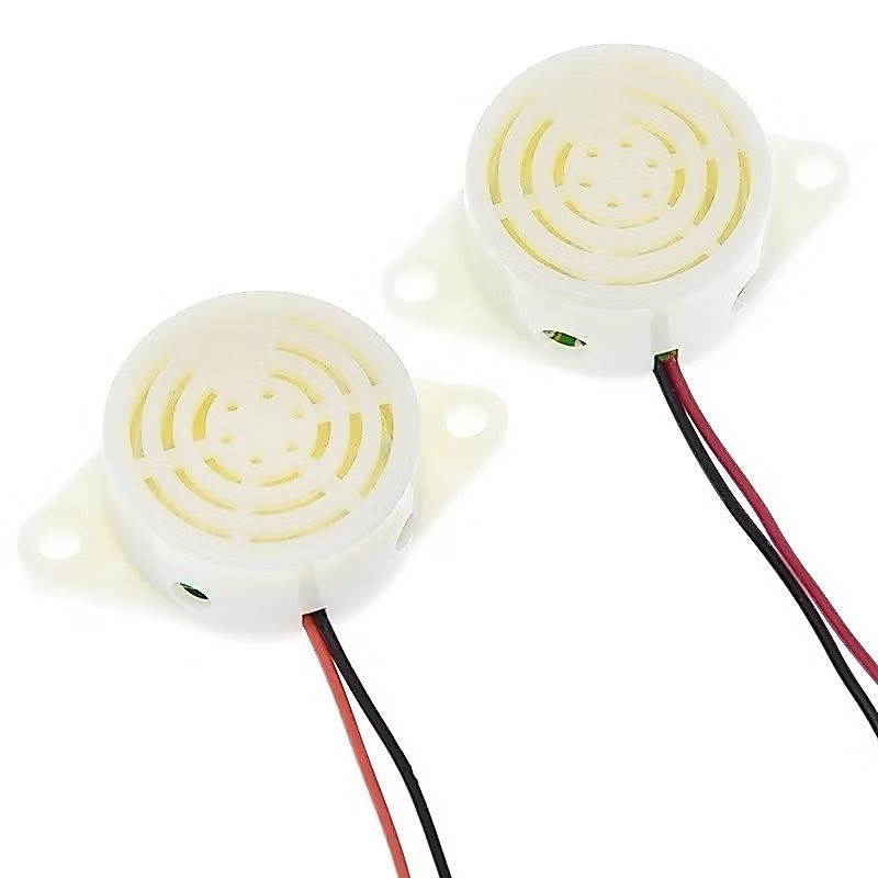 บัซเซอร์ 95dB 3-24V, 12V Electronic Buzzer Beep Alarm Intermittent Beep SFM-27 ออด เปียโซ เสียงปลุก L336