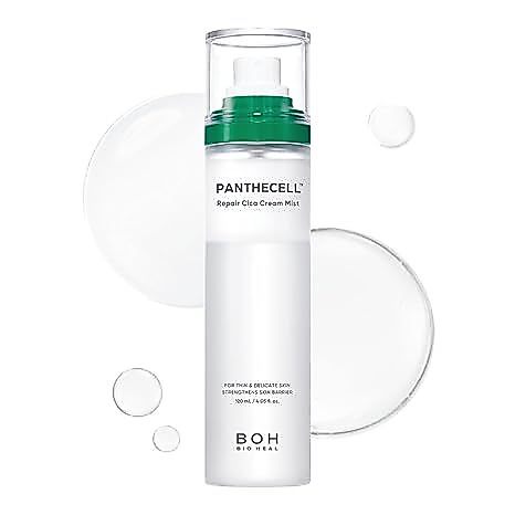 BIOHEAL BOH Panthecell Repair Cica Cream Mist 4.05 fl oz | Shake to Mix Milky Toner Spray for Skin B