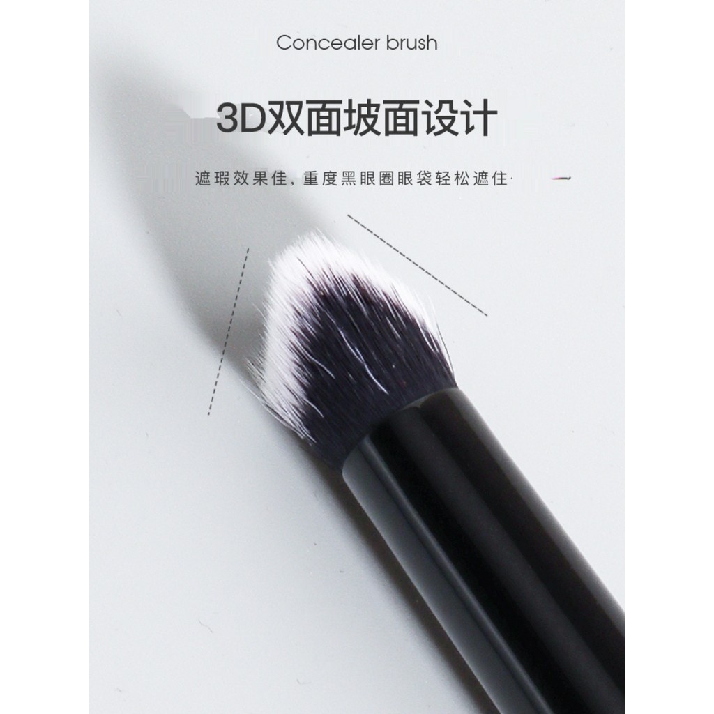 Hyun Yaxuan KVD40 แปรงคอนซีลเลอร์ Dark Circles รอยสิว Two-Sided Slope แปรงคอนซีลเลอร์ PONY แนะนํา Fo