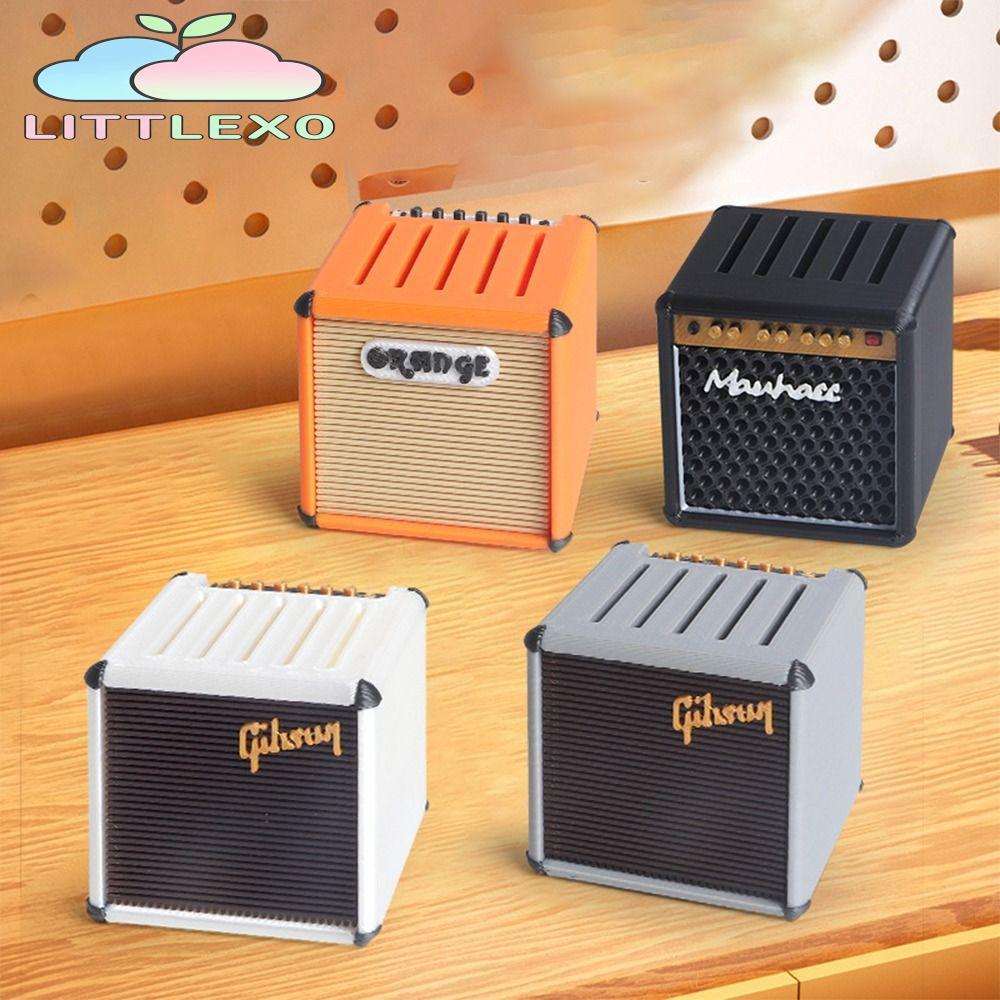 ปิ๊กกีตาร์ LITTLEX, ลําโพงแอมป์พิมพ์ลาย ที่ใส่ปิ๊กกีตาร์แบบพกพาความจุขนาดใหญ่, ที่เก็บหยิบกันน้ํากันฝุ่นและแสดง Picks Organizer