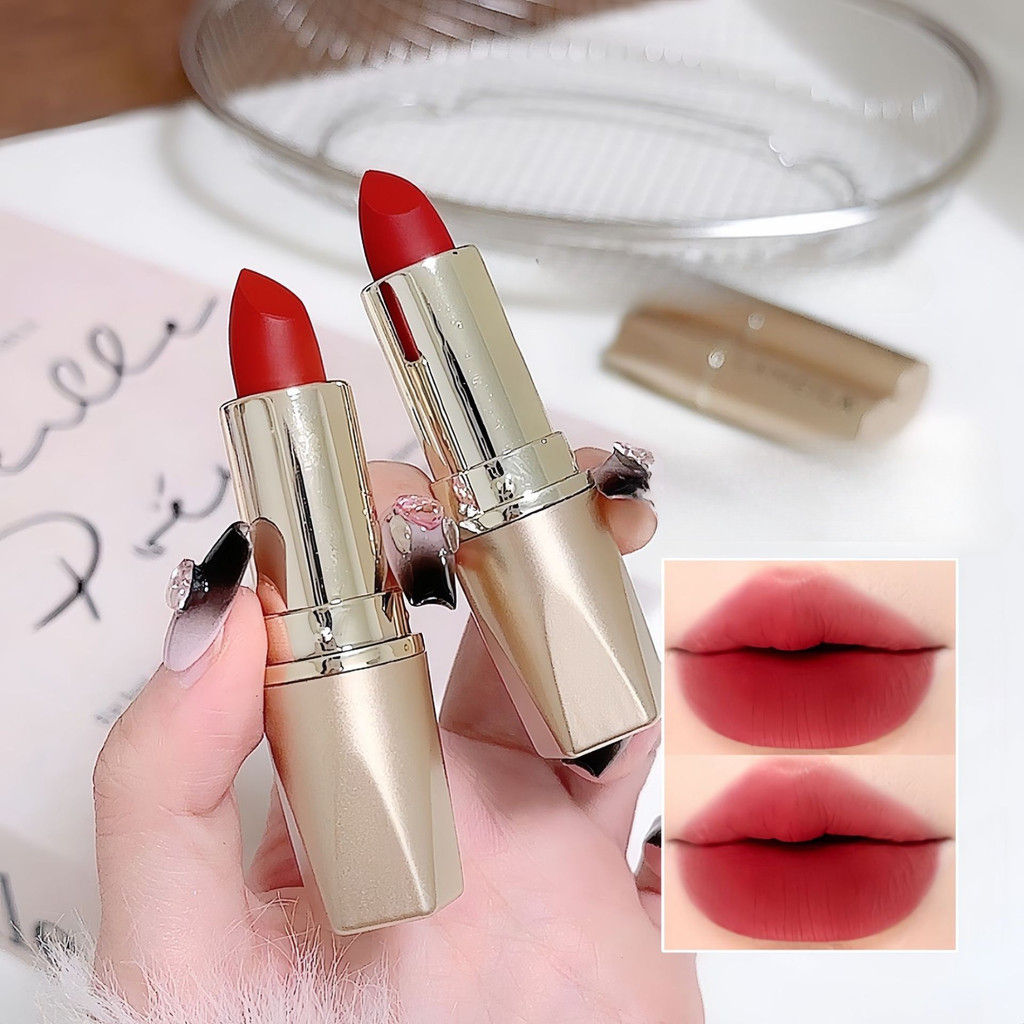 HIH-shop:ลิปสติก LAMEILA ลุคแมตต์ -ใช้ได้ทุกโอกาส ทั้งวันธรรมดา- C2003สีสันสวยงามมาก เหมาะสำหรับการแต่งหน้าทุกสไตล์