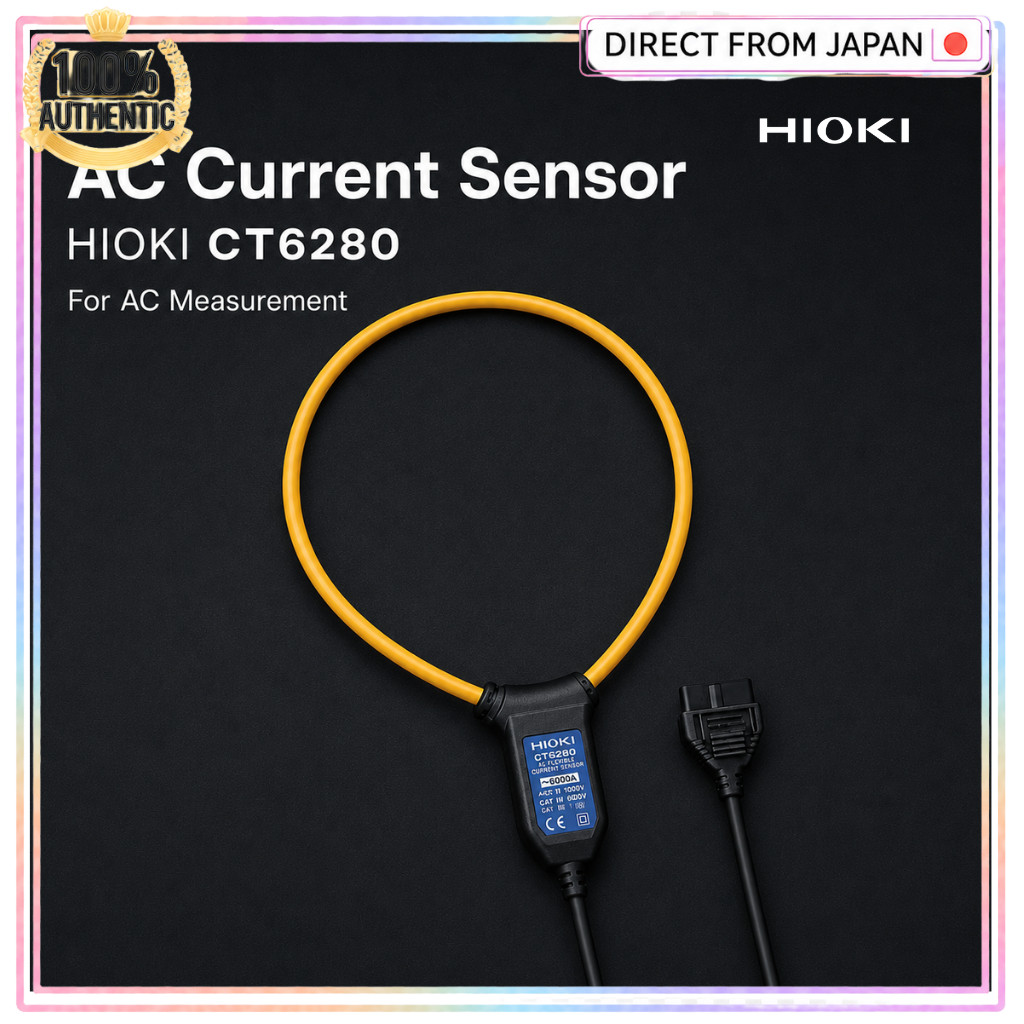 HIOKI CT6280 AC Flexible Current Sensor Clamp Probe for Current Measurement Large Loop