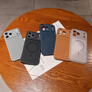 TPU Soft Shell Cooling เหมาะสําหรับ iPhone12 13 14 15 16 17Pro Promax เคสโทรศัพท์รวมทุกอย่าง Apple Precision Hole