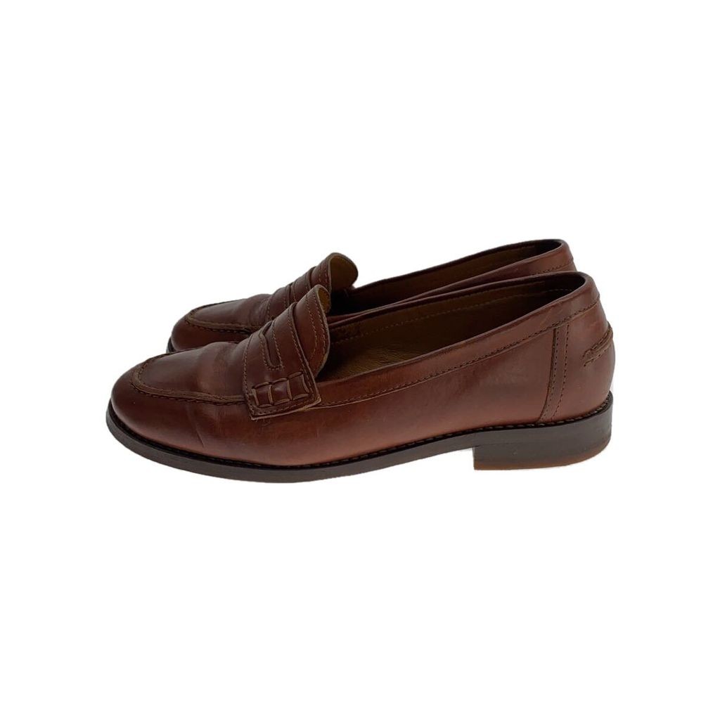 SEZANE Loafers coin penny 35 Brown leather Direct from Japan Secondhand