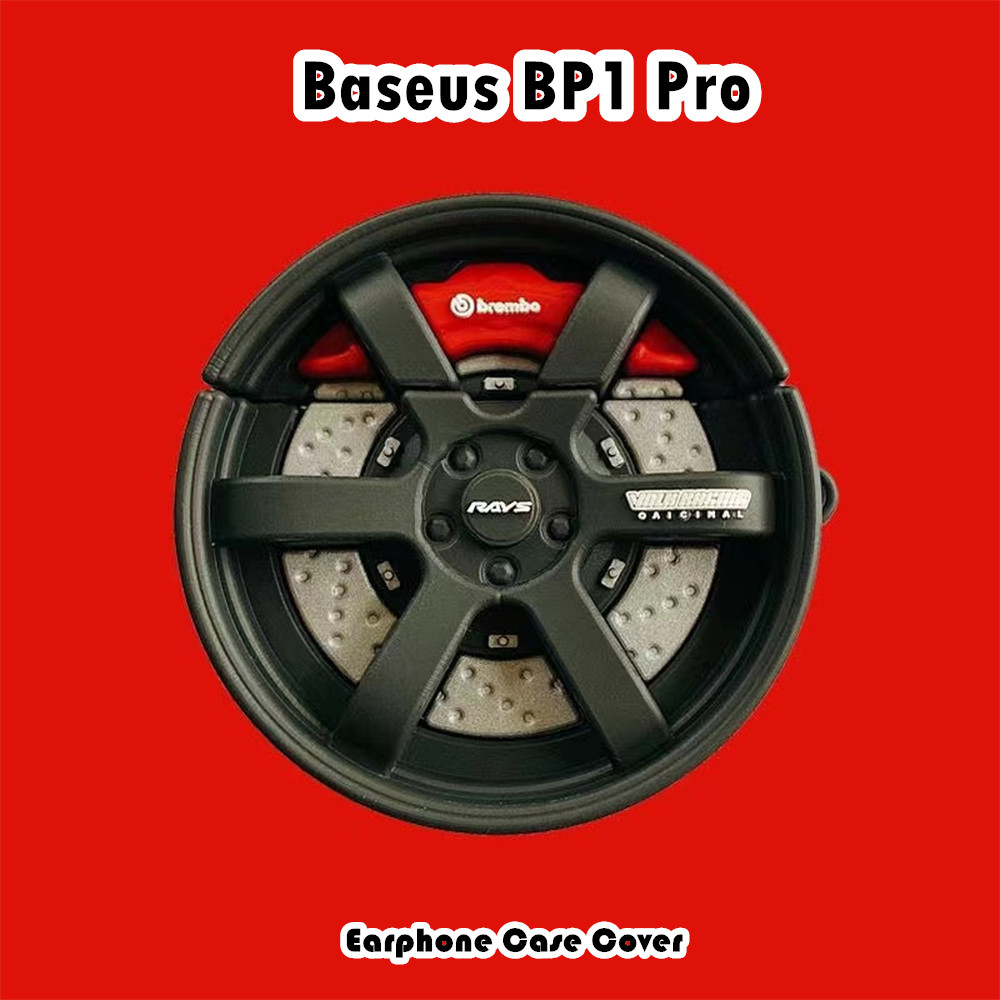 Fast ShipmentFor Baseus BP1 Pro Case Casing Soft Silicone Anti-fall Cartoon Headphone Case Cover NO.