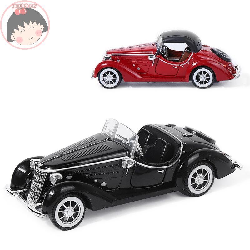 Gent 1:32 รุ่นรถ Super Classic ดึงกลับรถการศึกษาคอลเลกชันเปิดประตูรถรุ่นของขวัญของขวัญรถ EN
