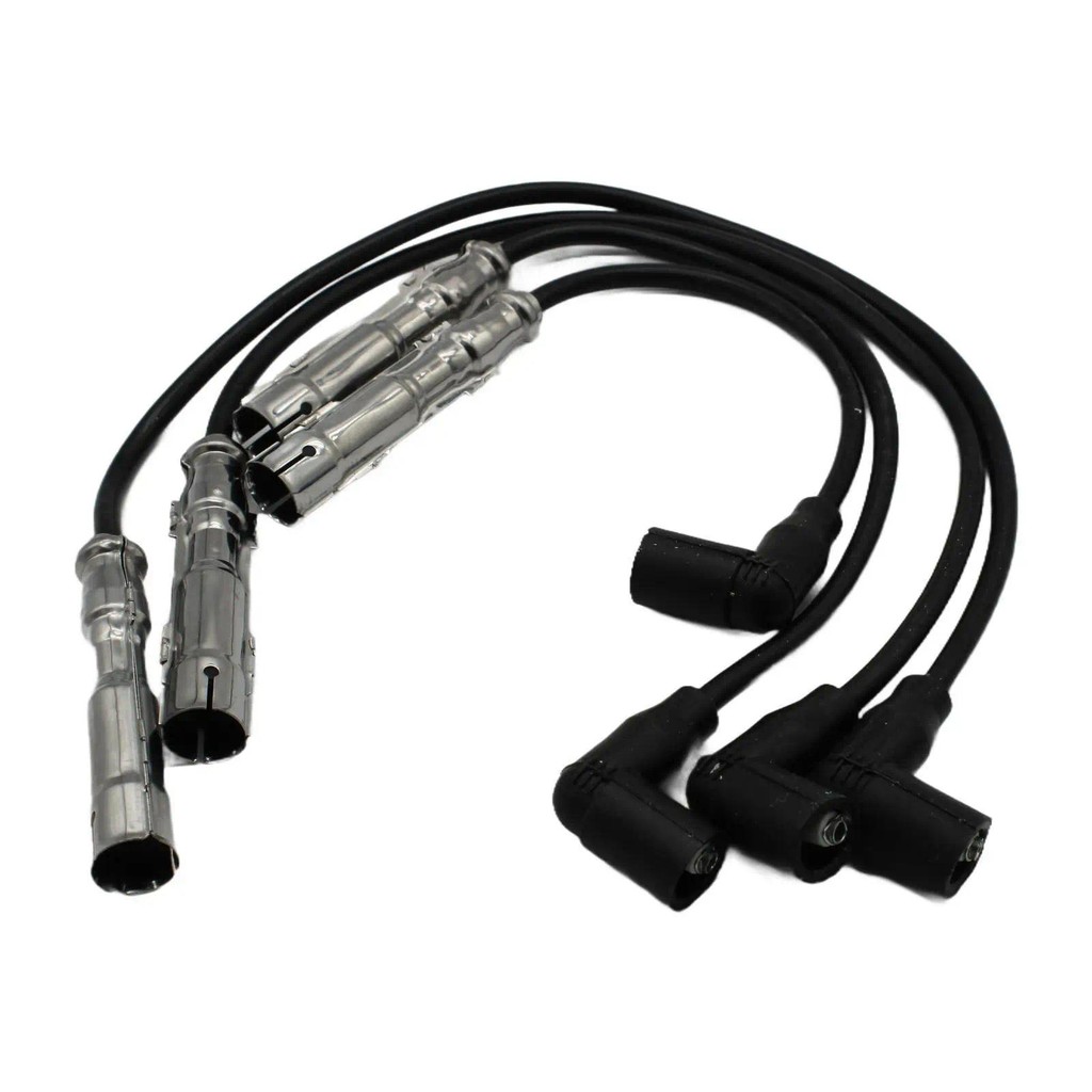 สายเคเบิลสายรัดคอยล์จุดระเบิด 4 ชิ้น 030905430N สําหรับ VW Polo (6N2) 1.4