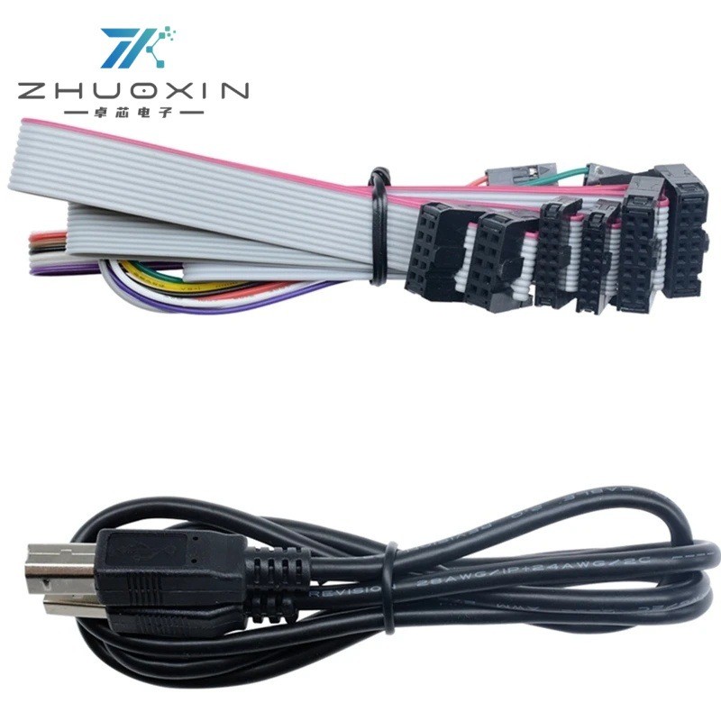 DLC9 XILINX Downloader Downloader สายเคเบิลจําลองอุปกรณ์แพลตฟอร์มสาย USB Serlingsi FPGA