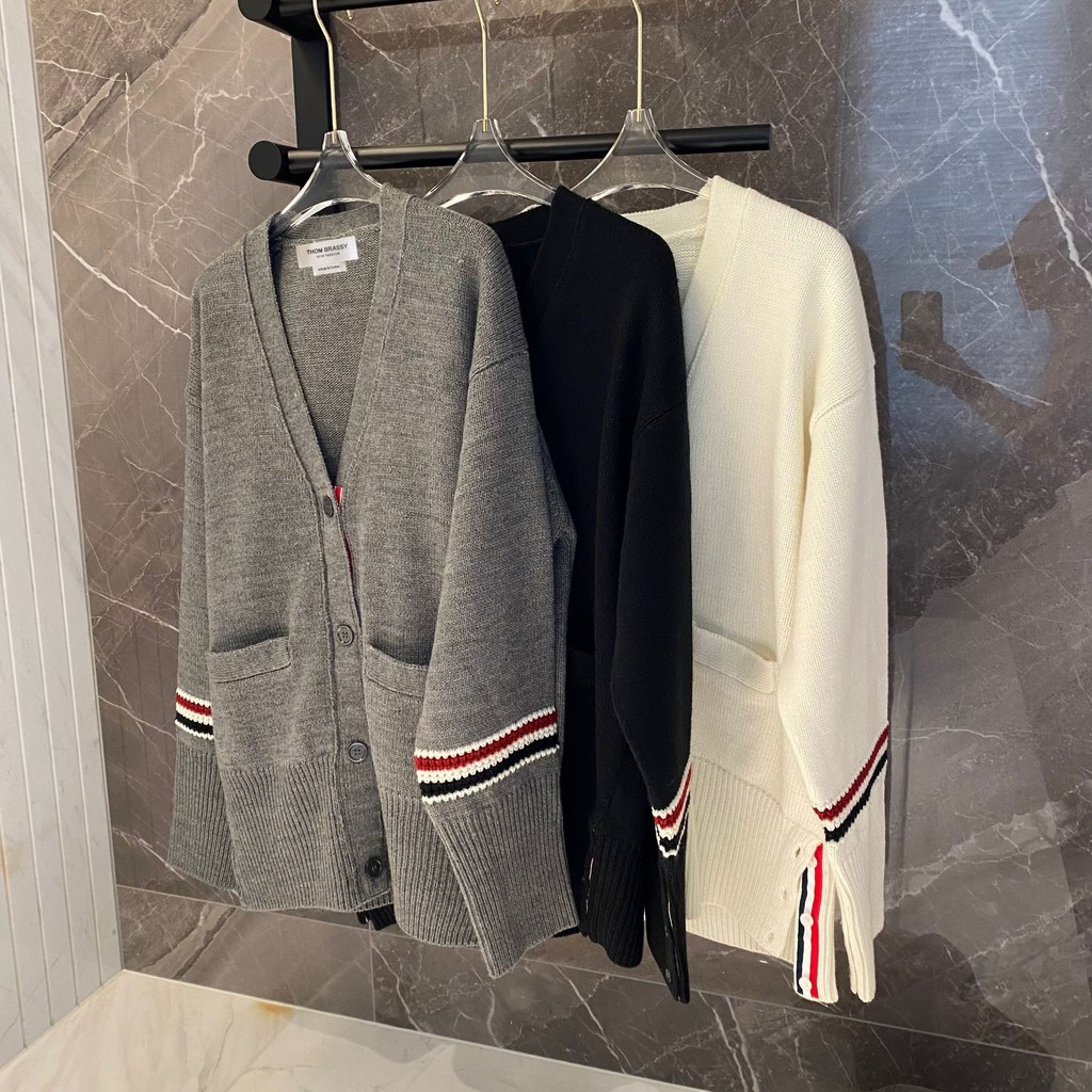 Thombrowne 1736 คาร์ดิแกนสีตัดกัน