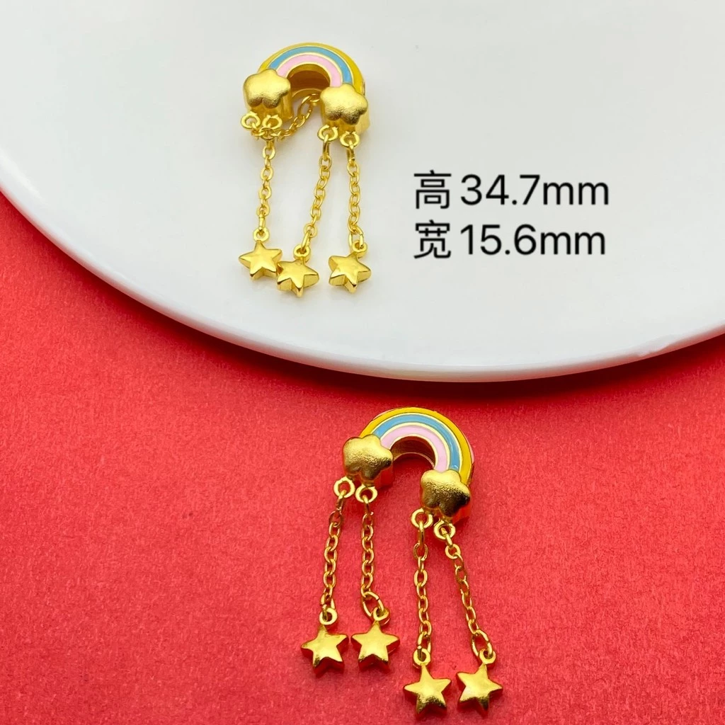 ดอกซากุระรุ้งพร้อมโซ่สำหรับเครื่องประดับDIY thumbnail 4