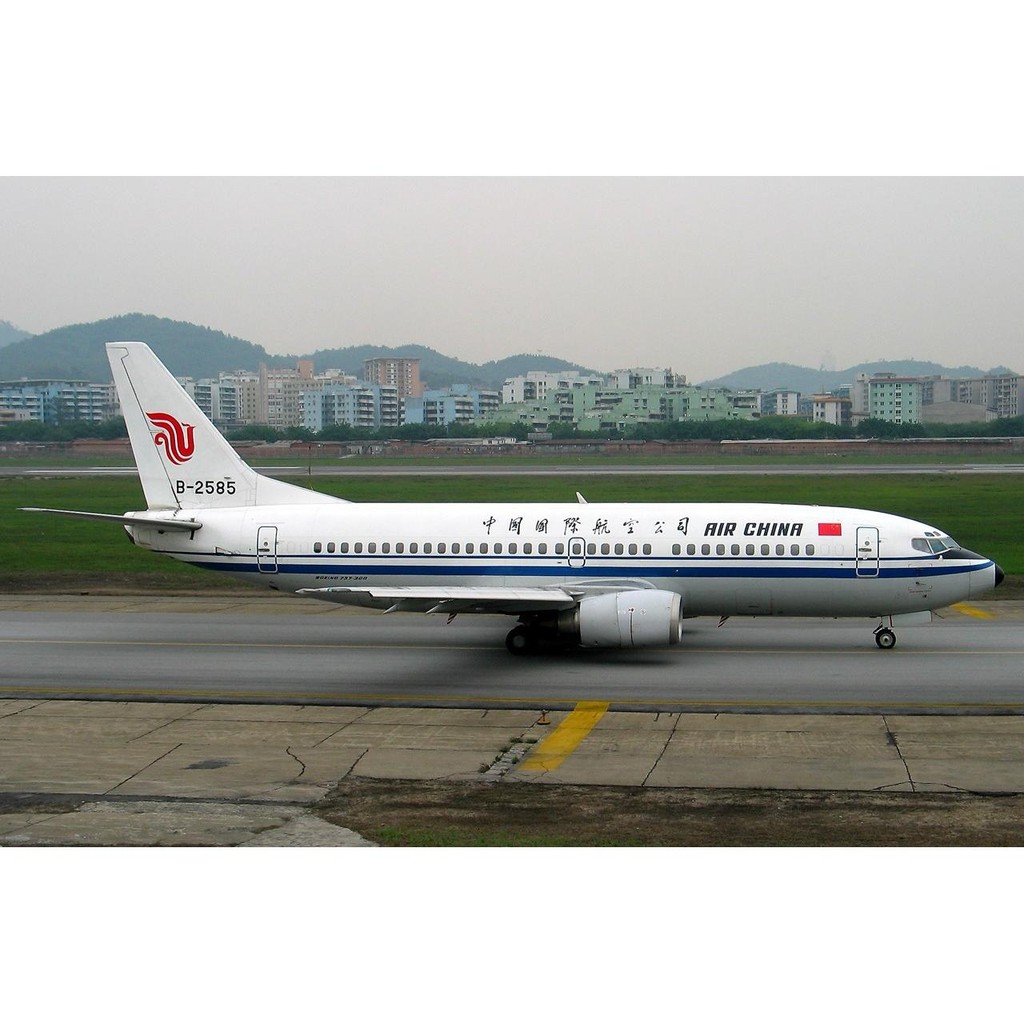 JC China International Airlines Boeing B737-300 เครื่องบินรุ่น 1: 200 China Airlines B-2585
