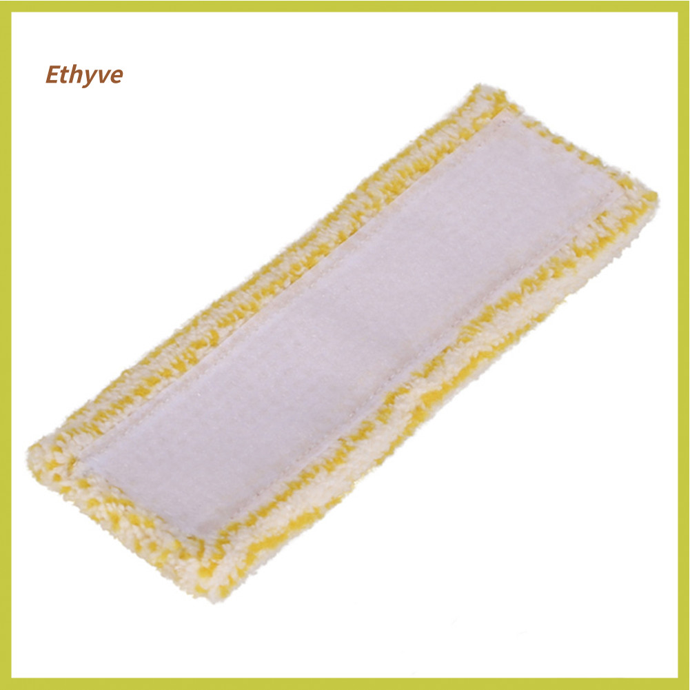 Ethyve 2 ชิ้นเครื่องทําความสะอาดหน้าต่างผ้าเช็ดตัว Mop Head Replacement Part สําหรับ Karcher WV2 WV5
