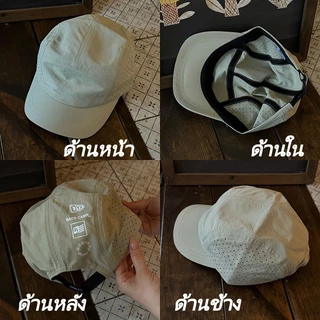 Hotcap ชิปปิ้ง💕หมวกกันแดดปีกสั้น น้ำหนักเบา ระบายอากาศได้ดี แห้งเร็ว เหมาะสำหรับเล่นกีฬาฤดูร้อน เรียบง่ายและทันสมัย