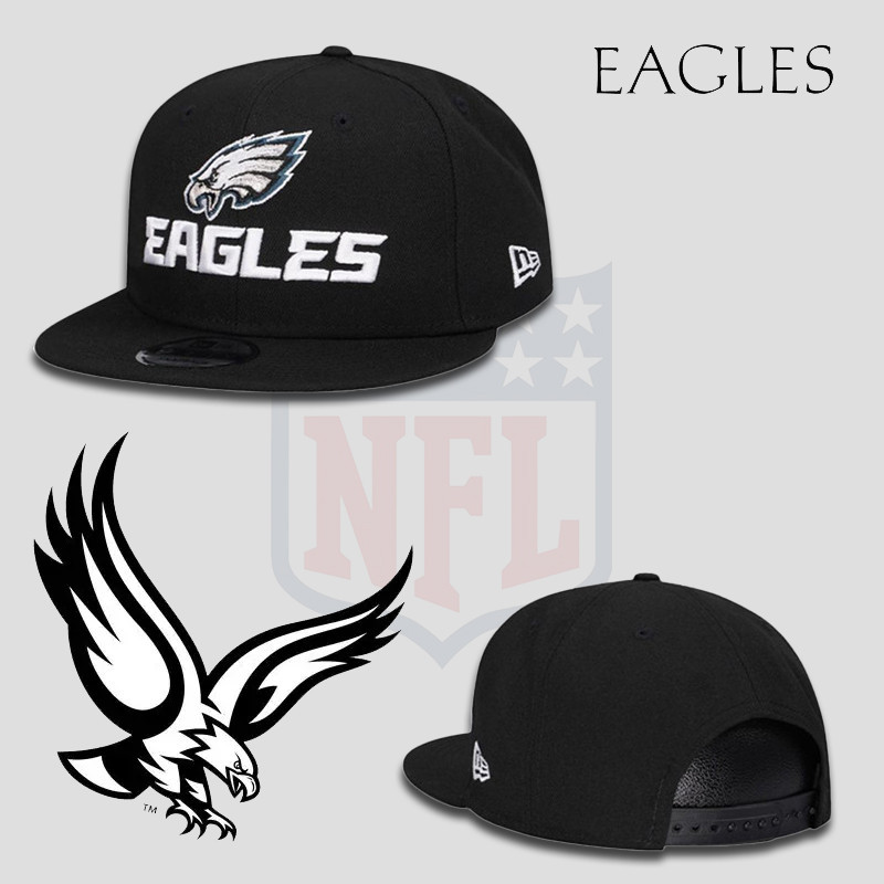 หมวกแก๊ป Philadelphia Eagles Snapback สไตล์ปรับได้สําหรับผู้ชายหมวก