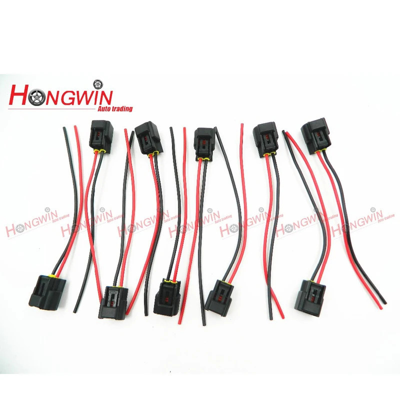 10 ชิ้น/แพ็ค IGNITION COIL WIRE HARNESS REPAIR 6.8 6.8L F350 F-350 F450 F-450 E-350 E350 V10 DG511,F