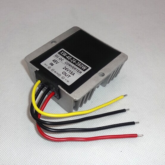 Buck DC โมดูล 48V ถึง 24V15A ตัวแปลงไฟ DC-DC 48V ถึง 24V12A 15A 360W