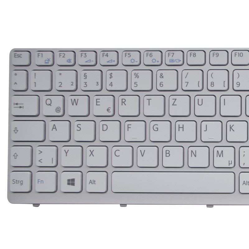 L สีดําสีขาวสีชมพู SONY SONY SVE15 SVE151C11M SVE151E11T SVE1511SAC คีย์บอร์ด