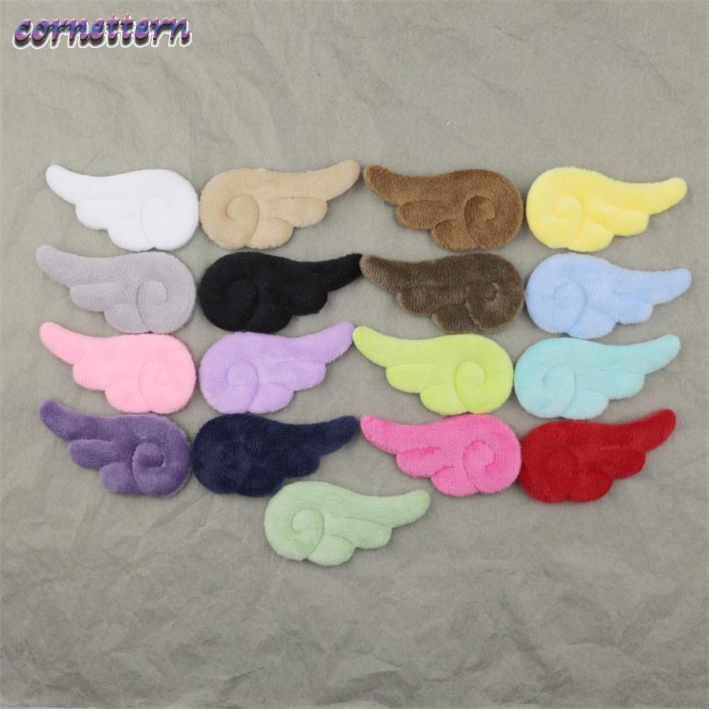 ปีกนางฟ้า CORNE, DIY Headwear ปีกนางฟ้าตุ๊กตา, วัสดุตกแต่งผ้าขนาดเล็กขนนกจําลองสาว