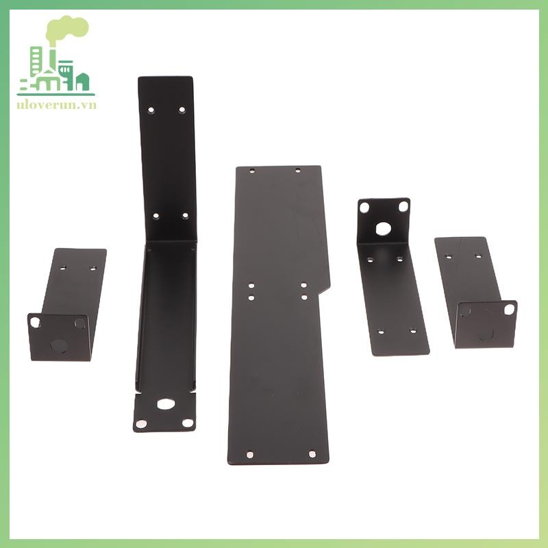 Uloverun Rackmount กรอบโลหะสําหรับไมโครโฟนไร้สายระบบตัวรับสัญญาณไร้สายสําหรับ QLXD QLXD4 ULXD ULXD4 