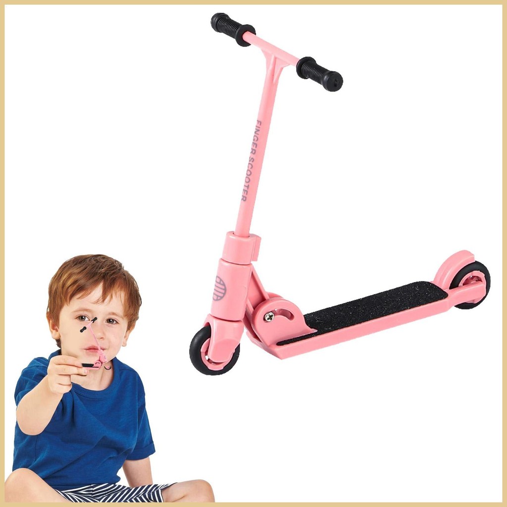 ปลายนิ้ว Kick Scooter T-type Kick Scooter Sensory Finger Movement Tabletop Push Scooter Board ของเล่
