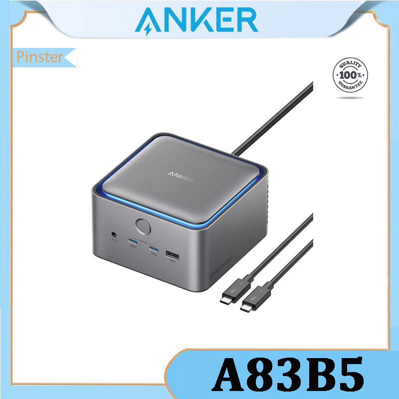 An ker A83B5 Prime TB5 Docking Station 14in1 Thunderbolt 5 Dock 120Gbps Max Transfer 140W Max ชาร์จ 