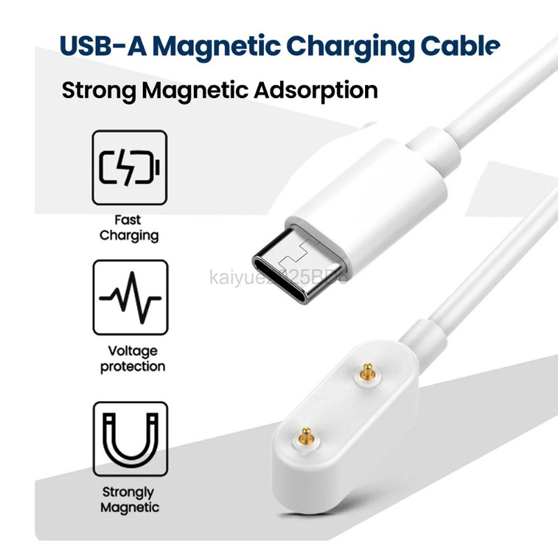 สายชาร์จ Type-C สายชาร์จนาฬิกาอัจฉริยะ สายชาร์จนาฬิกาข้อมือสําหรับนาฬิกา Huawei Fit3 สําหรับ Honor Choice นาฬิกา