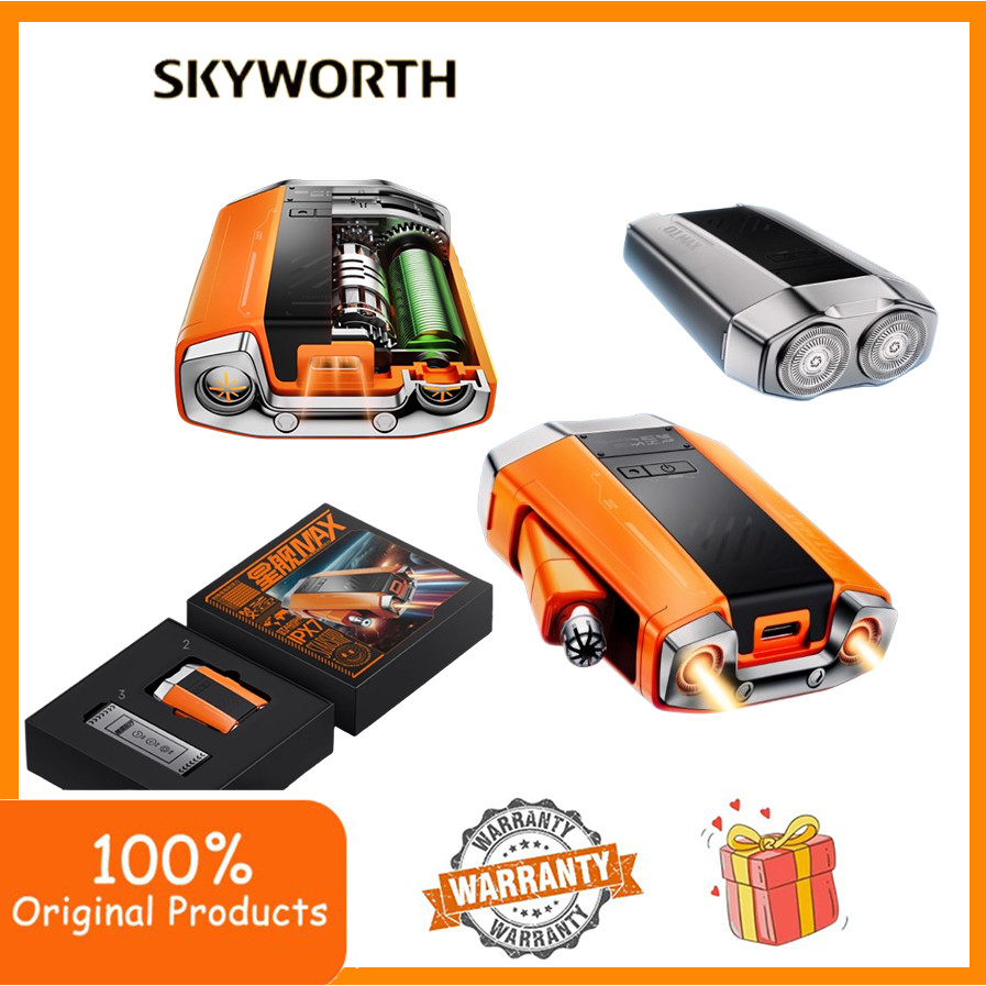 Skyworth XJ32 Starship Razor Walker Mens New Mini Shaver เครื่องโกนหนวดที่สะดวก